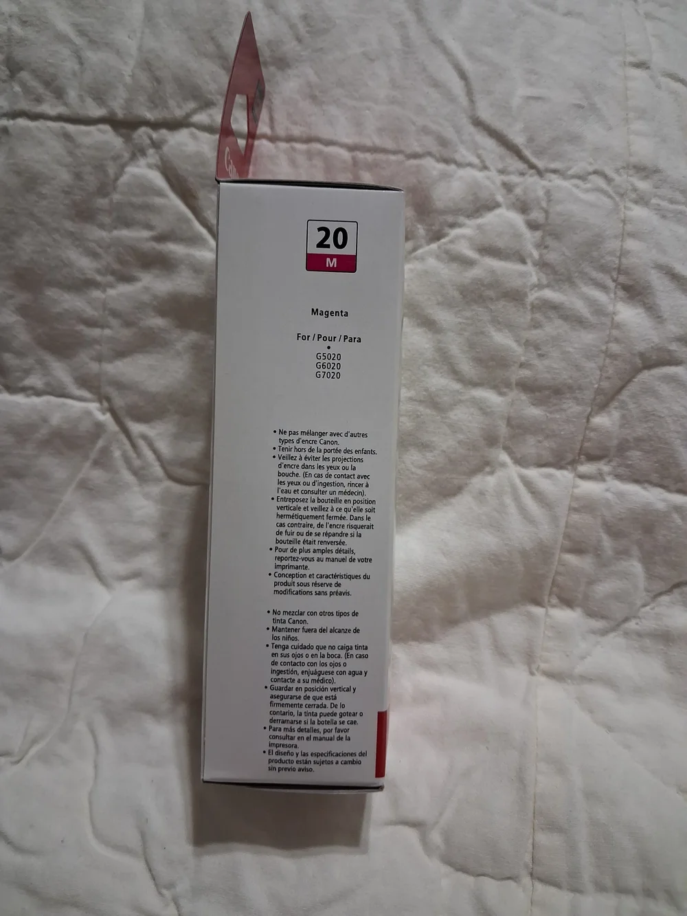 Canon PIXMA 20 Magenta Ink Bottle - 20M 70ml